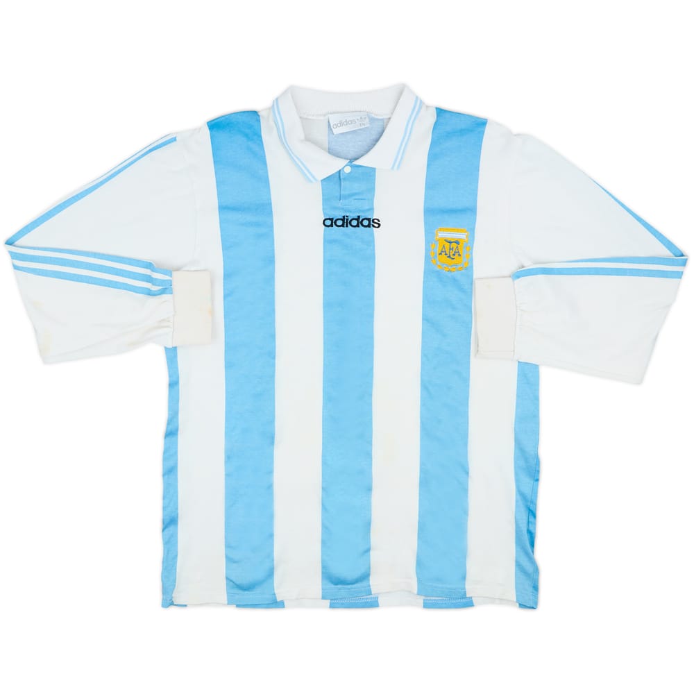 1994 Argentina Local manga larga Camiseta - 7/10 - (XL)