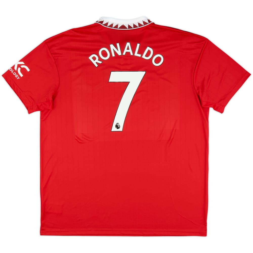 2022-23 Manchester United Home Shirt Ronaldo #7 (XXL)