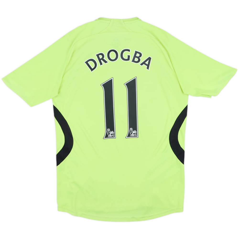 2007-08 Chelsea Away Shirt Drogba #11 - 6/10 - (S)