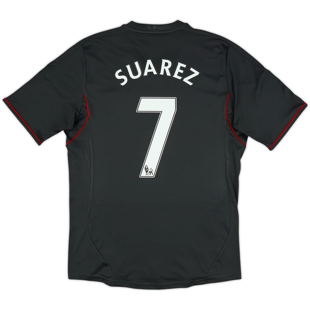 2011-12 Liverpool Away Shirt Suarez #7 - 4/10 - (M)