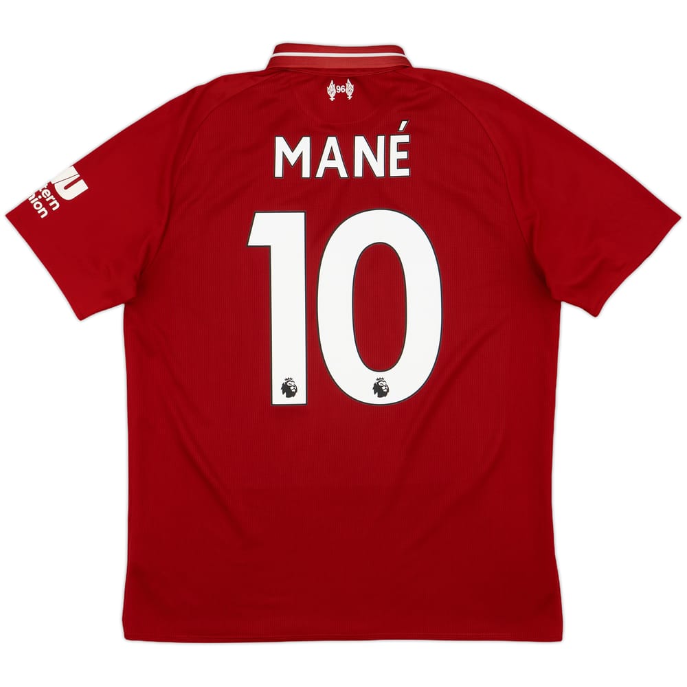 2018-19 Liverpool Home Shirt Mane #10 - 6/10 - (M)