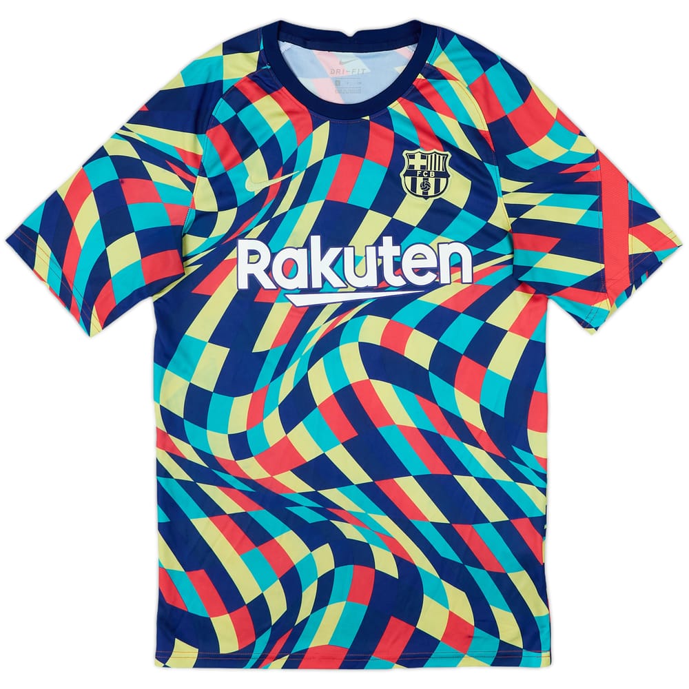 2021-22 Barcelona Nike Training Shirt - 6/10 - (S)