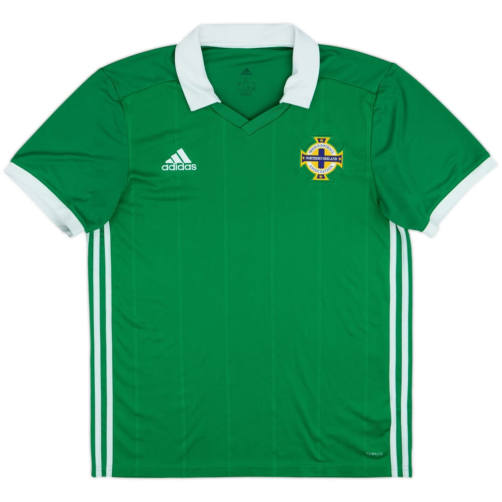 2018-19 Northern Ireland Home Shirt - 8/10 - (L)