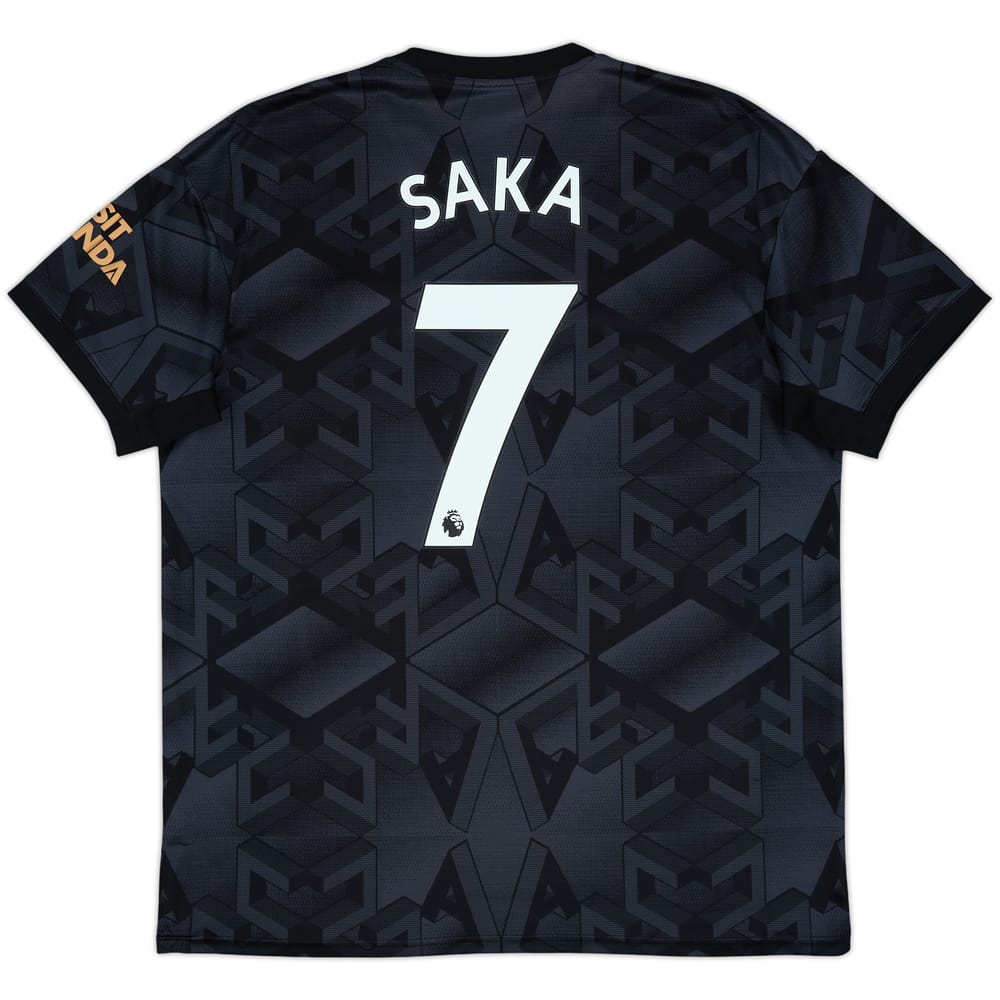 2022-23 Arsenal Away Shirt Saka #7 - 10/10 - (XL)
