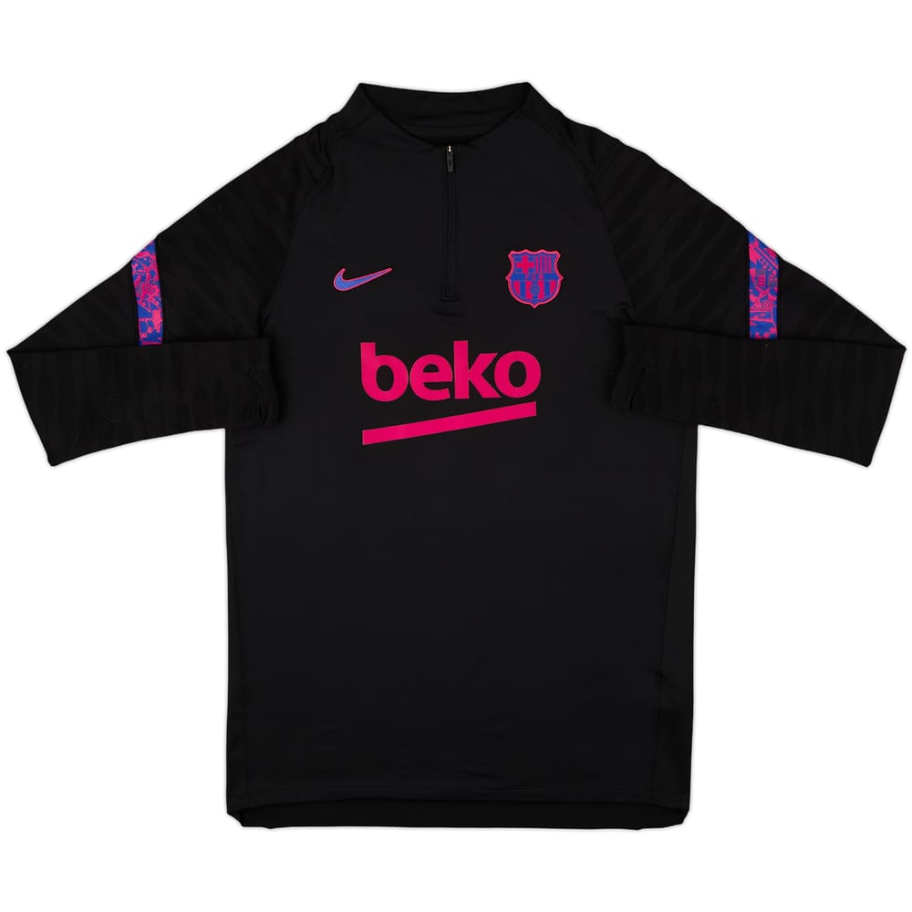 2021-22 Barcelona Nike 1/4 Zip Drill Top - 7/10 - (M)