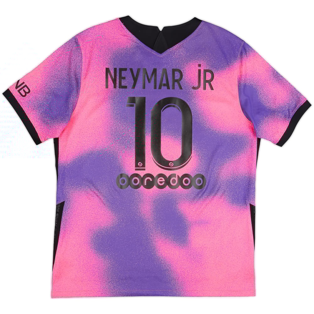 2020-21 Paris Saint-Germain Fourth Shirt Neymar Jr #10 - 10/10 - (L)