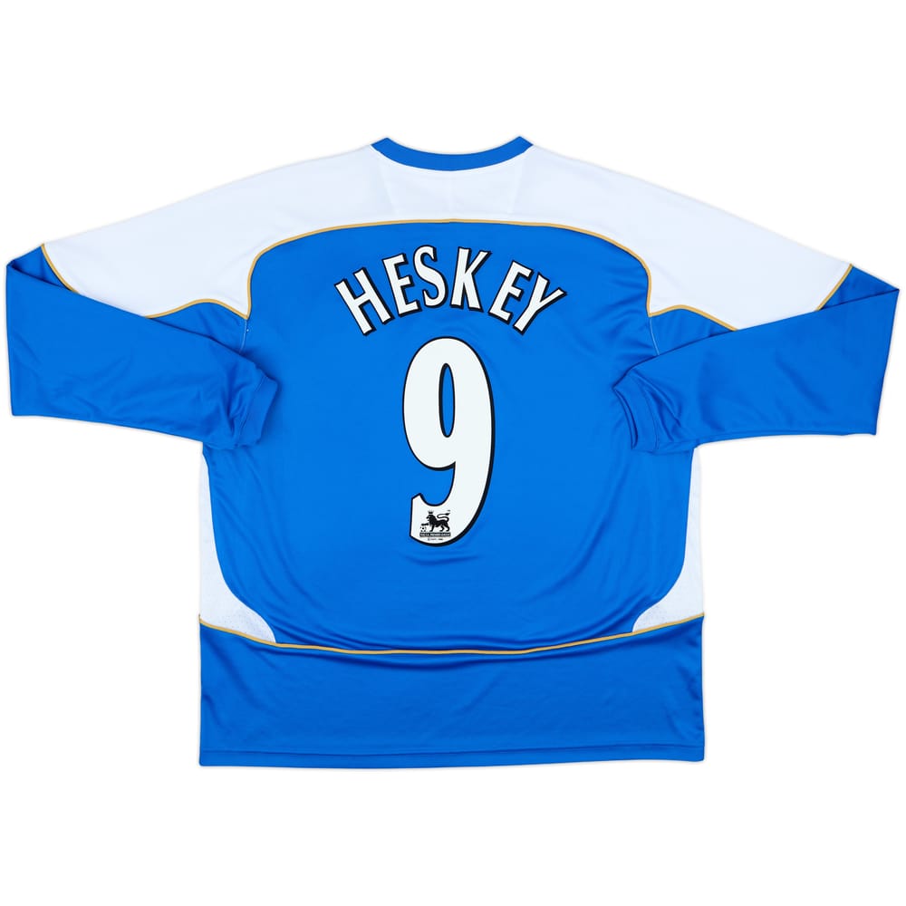2006-07 Wigan Home L/S Shirt Heskey #9 - 10/10 - (XL)