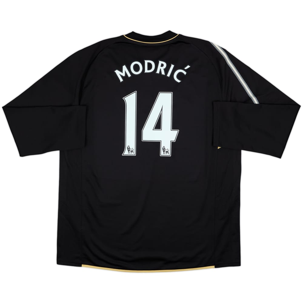 2008-09 Tottenham Third L/S Shirt Modric #14 - 9/10 - (XXL)