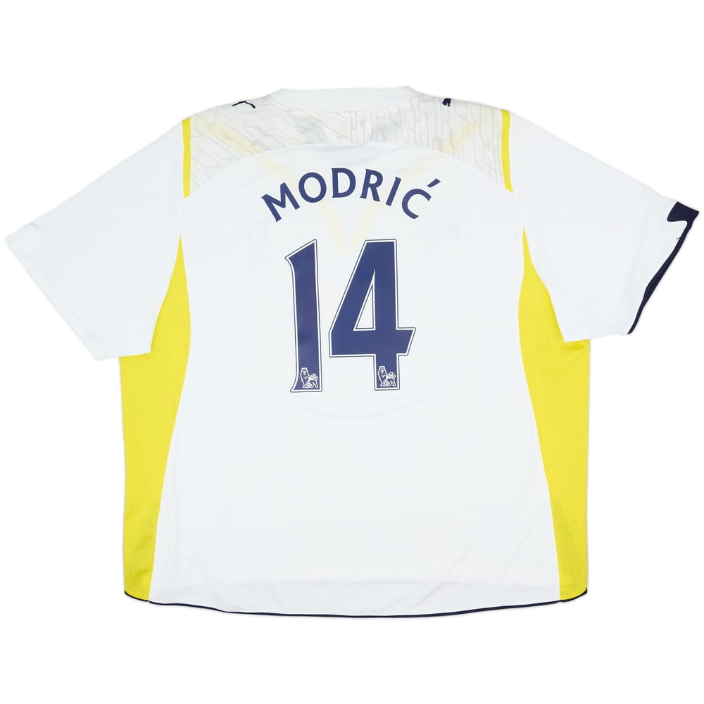 2009-10 Tottenham Home Shirt Modric #14 - 6/10 - (3XL)