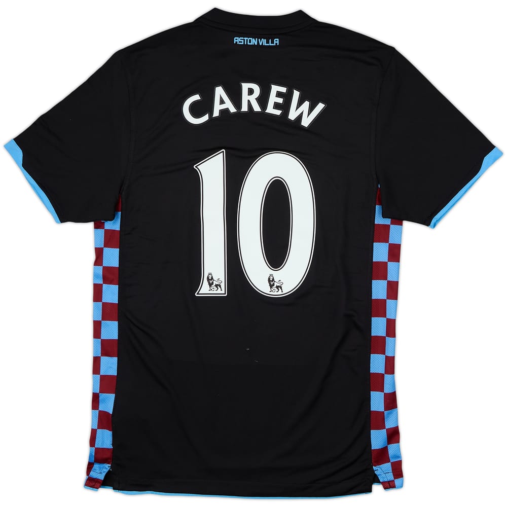 2010-11 Aston Villa Away Shirt Carew #10 - 6/10 - (M)