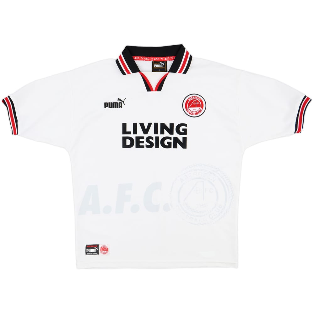 1997-98 Aberdeen Away Shirt - 8/10 - (L)