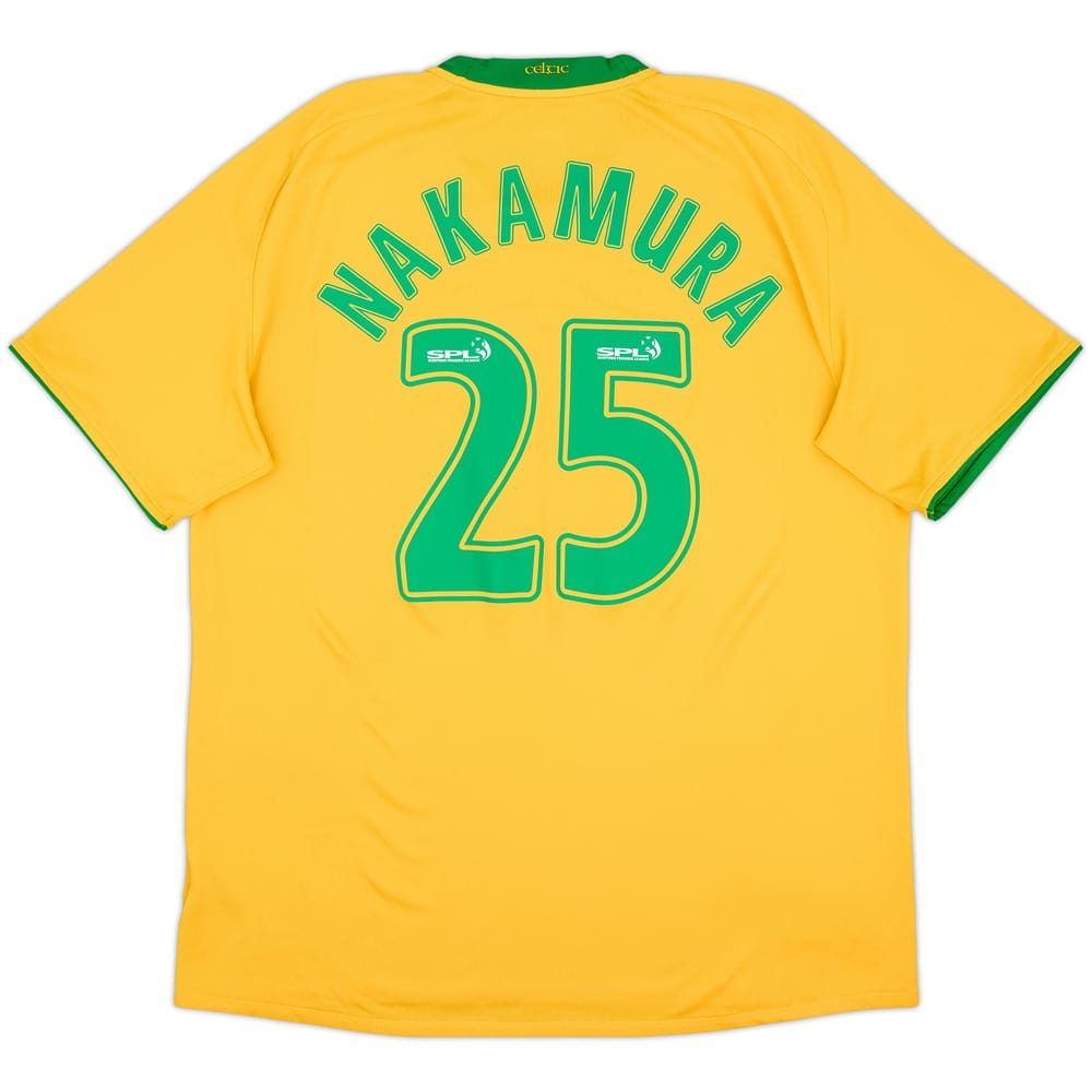 2008-09 Celtic Away Shirt Nakamura #25 - 6/10 - (XL)