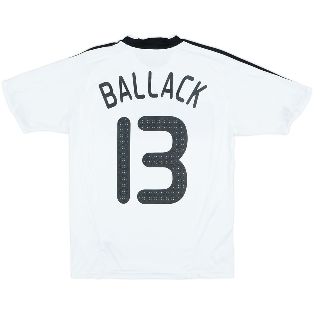 2008-09 Germany Home Shirt Ballack #13 - 8/10 - (L.Boys)