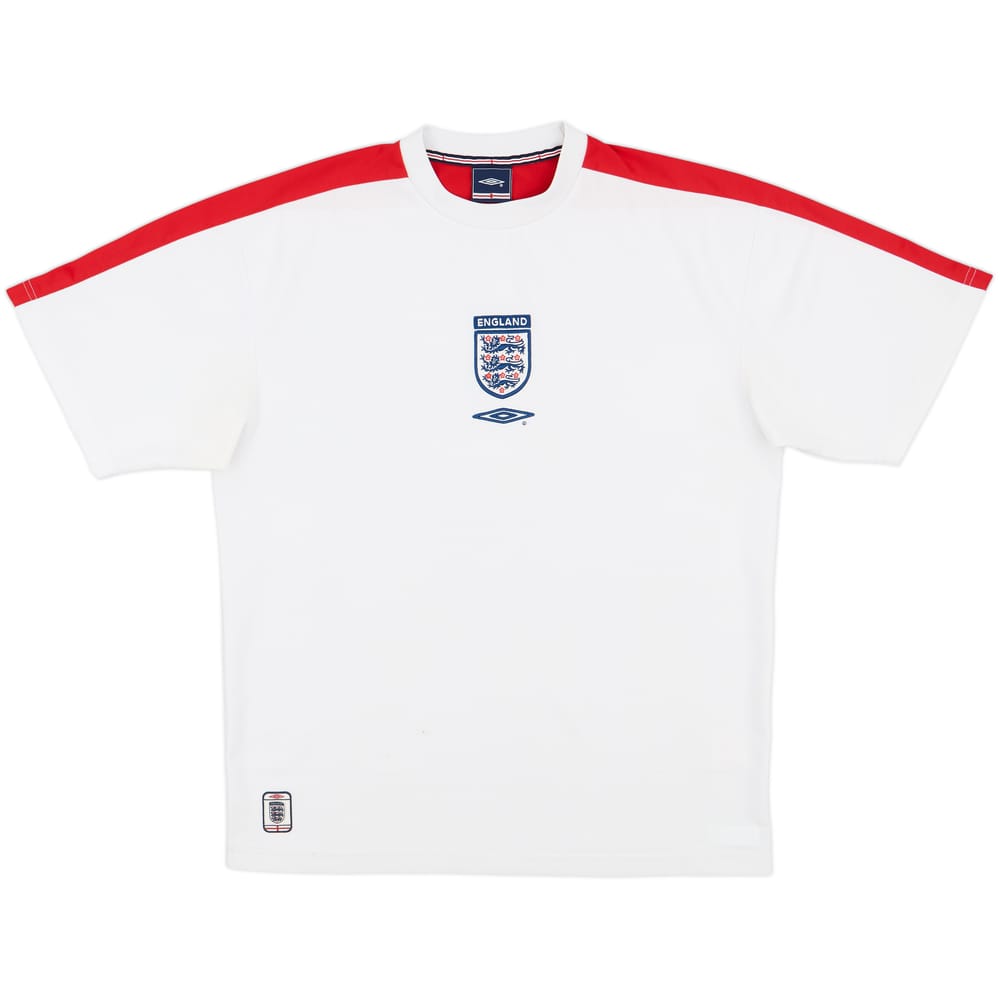 2003-04 England Umbro Training Shirt - 8/10 - (XL)