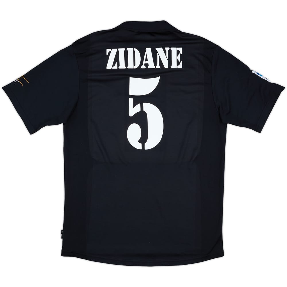 2001 Real Madrid Away Shirt Zidane #5 - 9/10 - (XL)