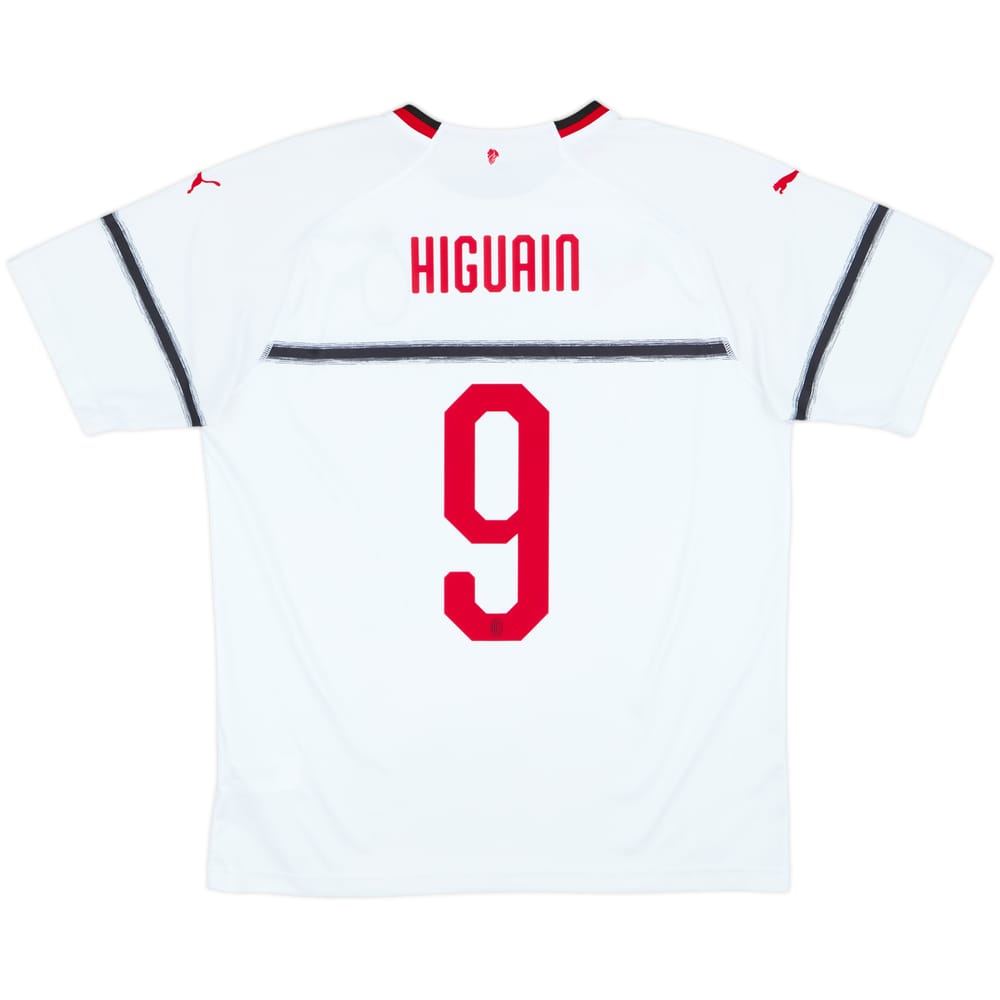 2018-19 AC Milan Away Shirt Higuain #9 - 8/10 - (XL)