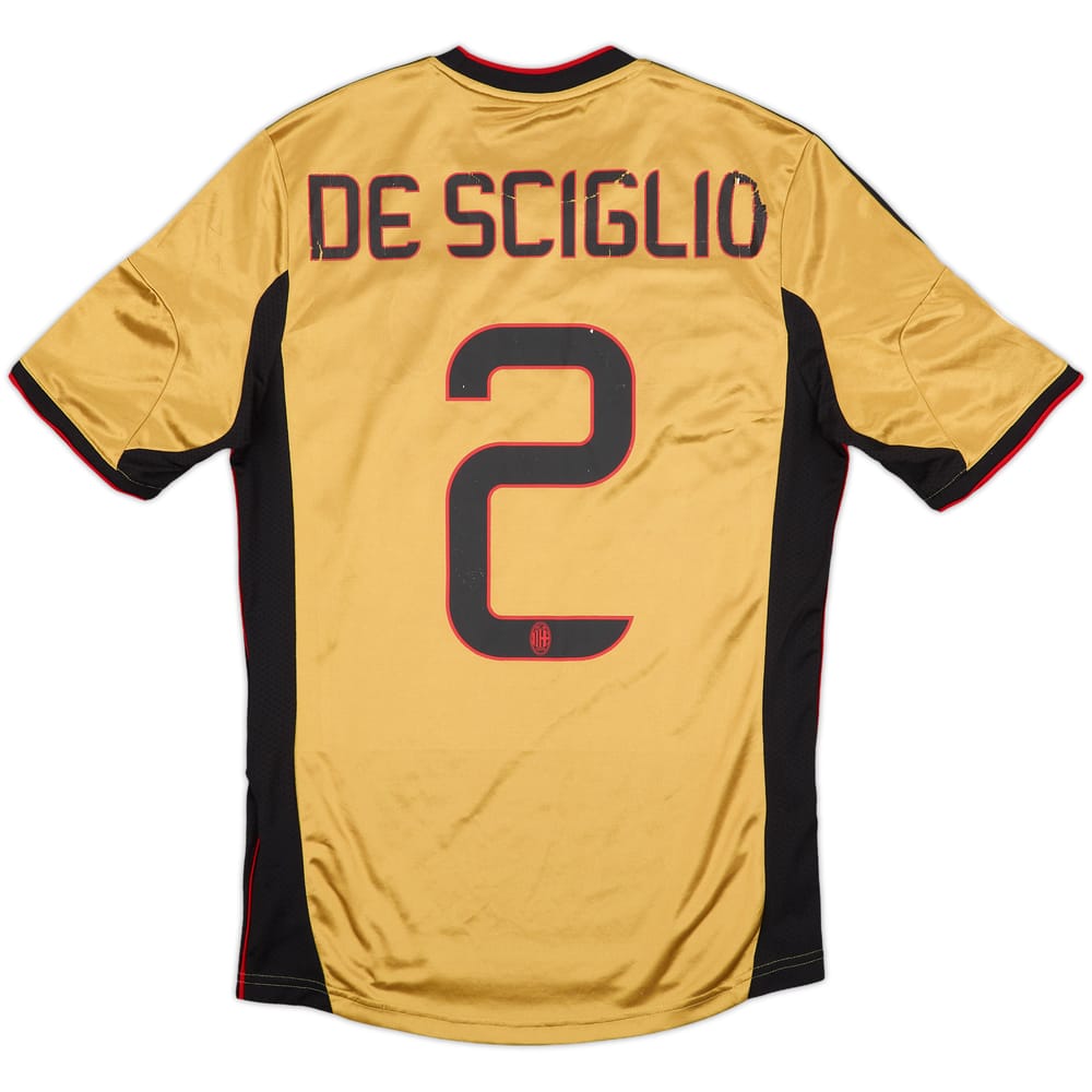 2013-14 AC Milan Third Shirt De Sciglio #2 - 6/10 - (S)