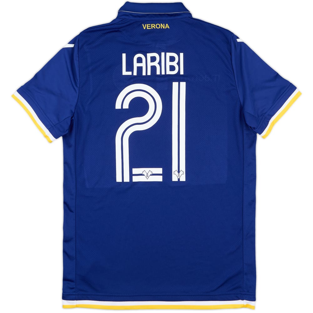 2018-19 Hellas Verona Home Shirt Laribi #21 - 9/10 - (M)