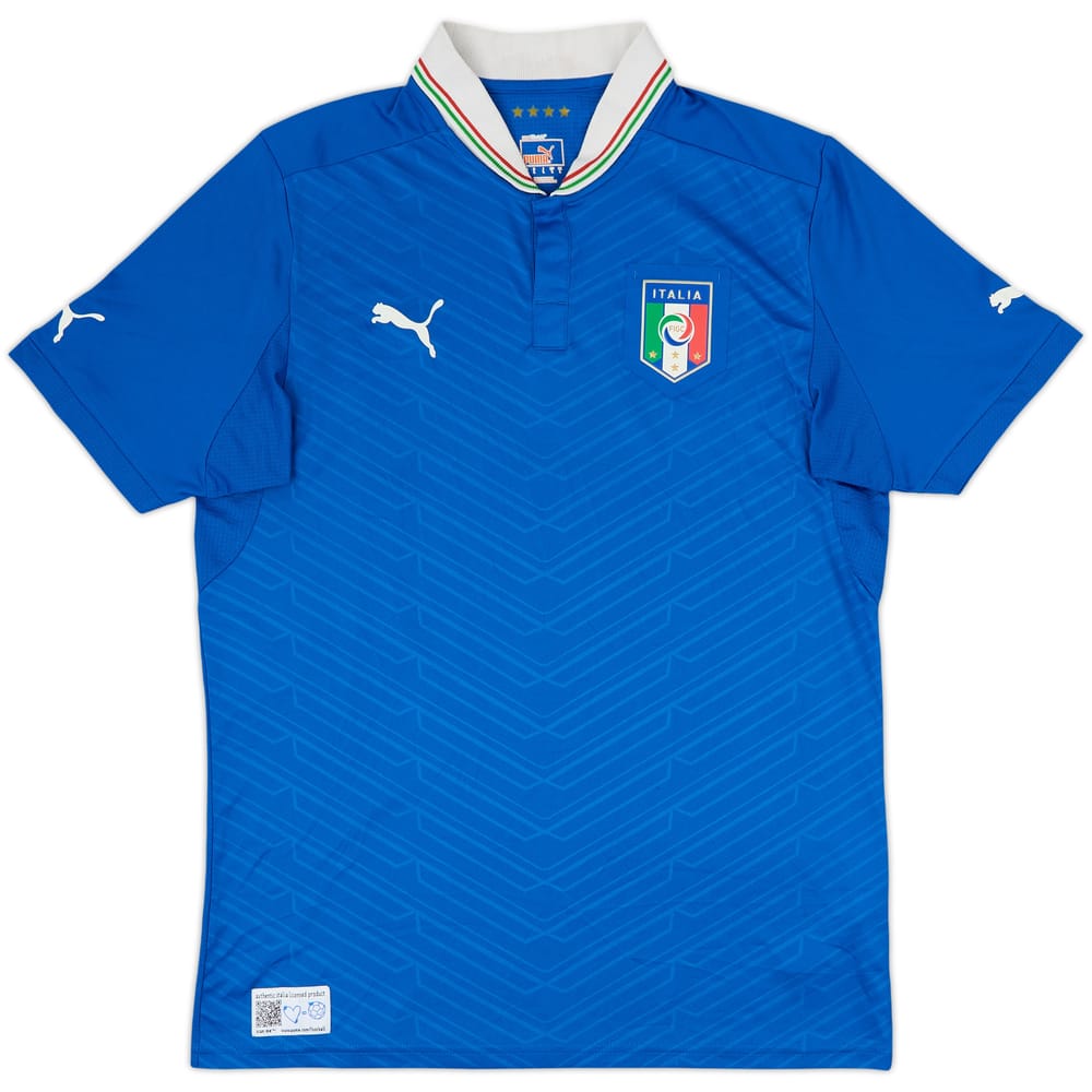 2012-13 Italy Home Shirt - 8/10 - (L)