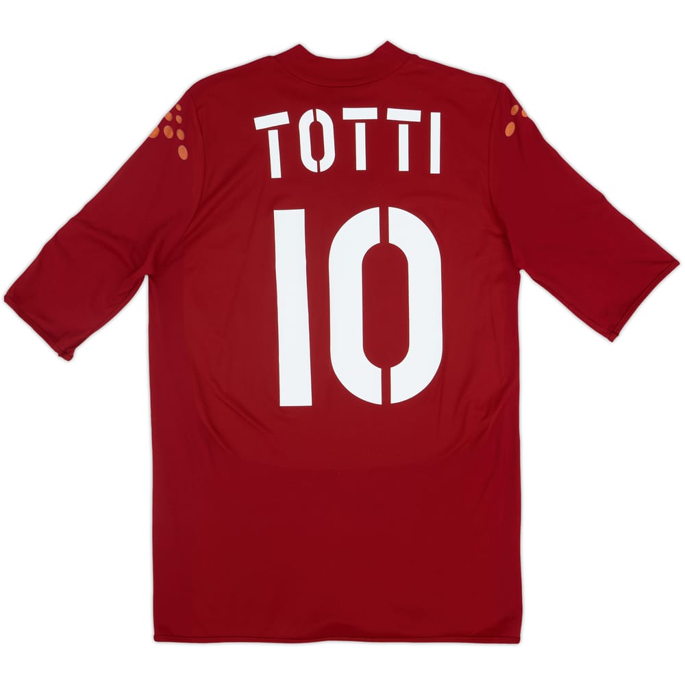2003-04 Roma Camiseta de local Totti #10 - 7/10 - (L)