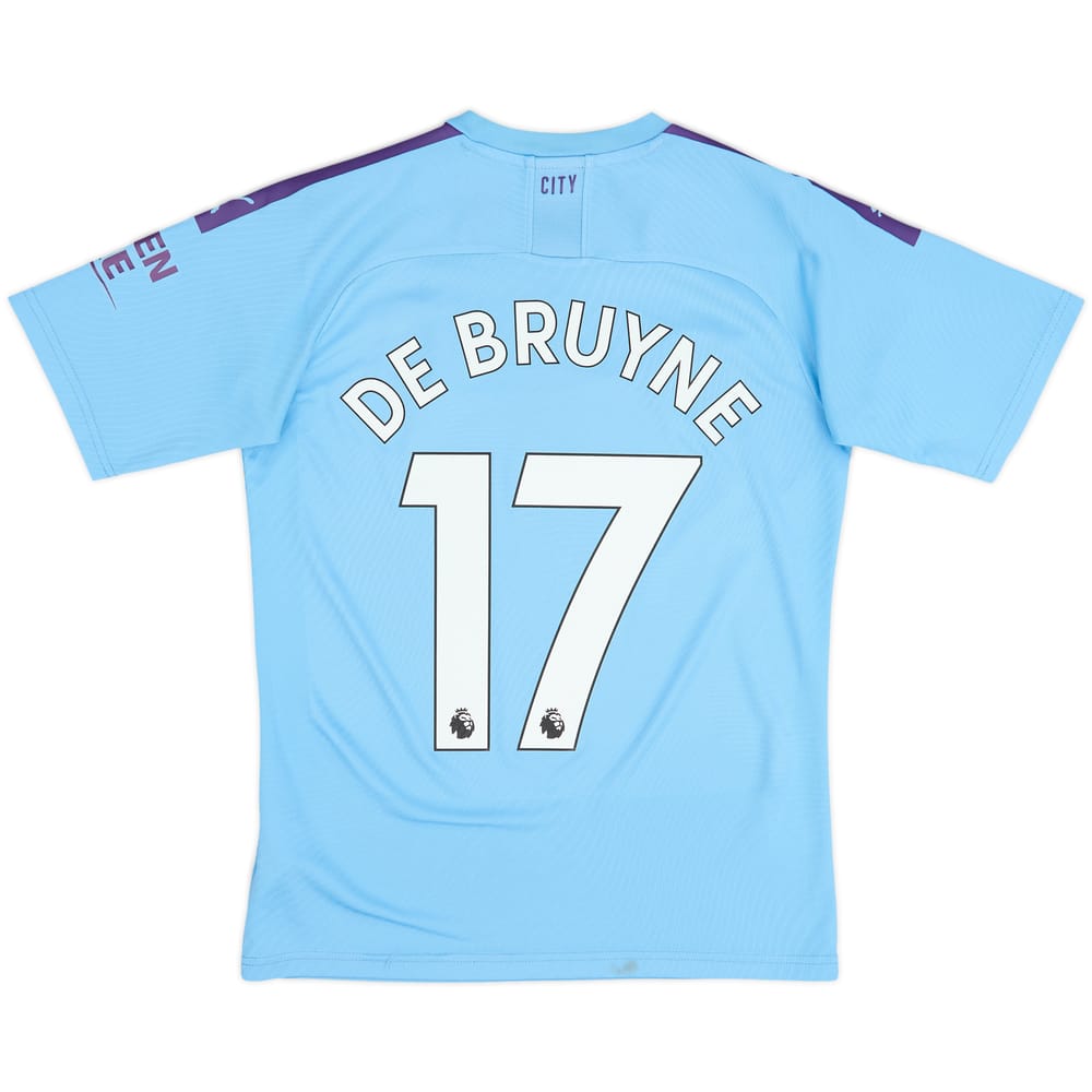 2019-20 Manchester City Home Shirt De Bruyne #17 - 5/10 - (S)