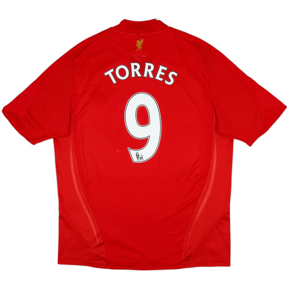 2008-10 Liverpool Home Shirt Torres #9 - 5/10 - (L)
