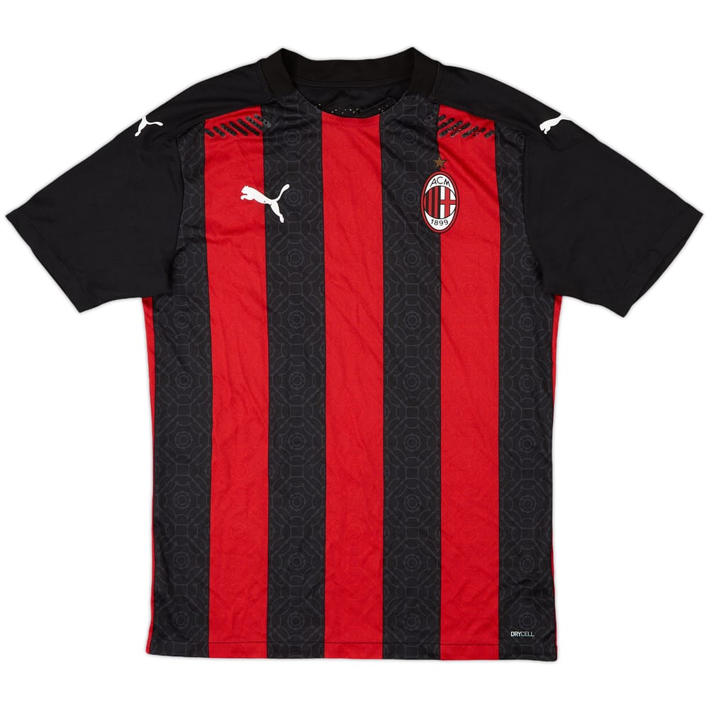 2020-21 AC Milan Authentic Home Shirt - 7/10 - (M)