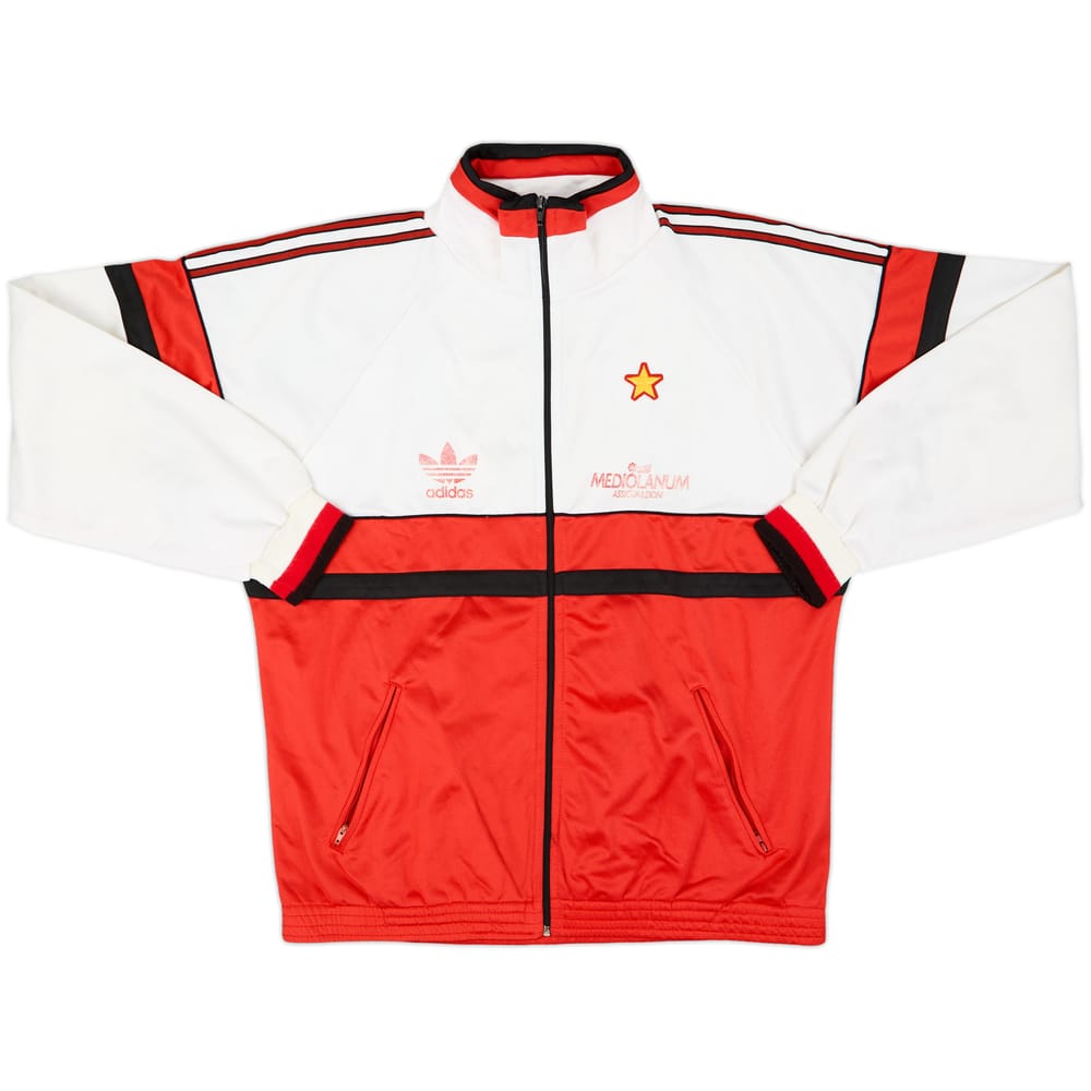 1990-92 AC Milan adidas Track Jacket - 6/10 - (L)