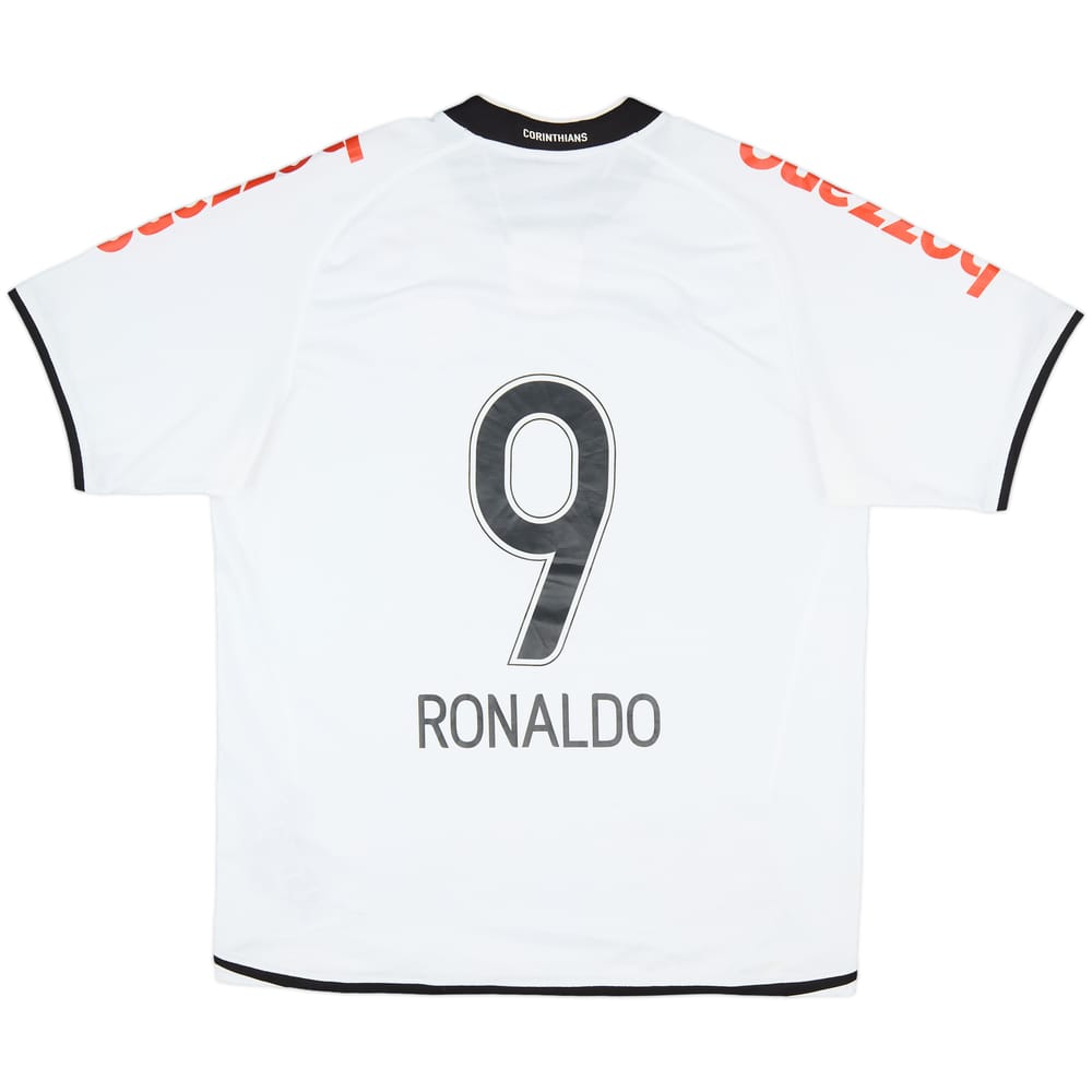 2009 Corinthians Home Shirt Ronaldo #9 - 8/10 - (L)