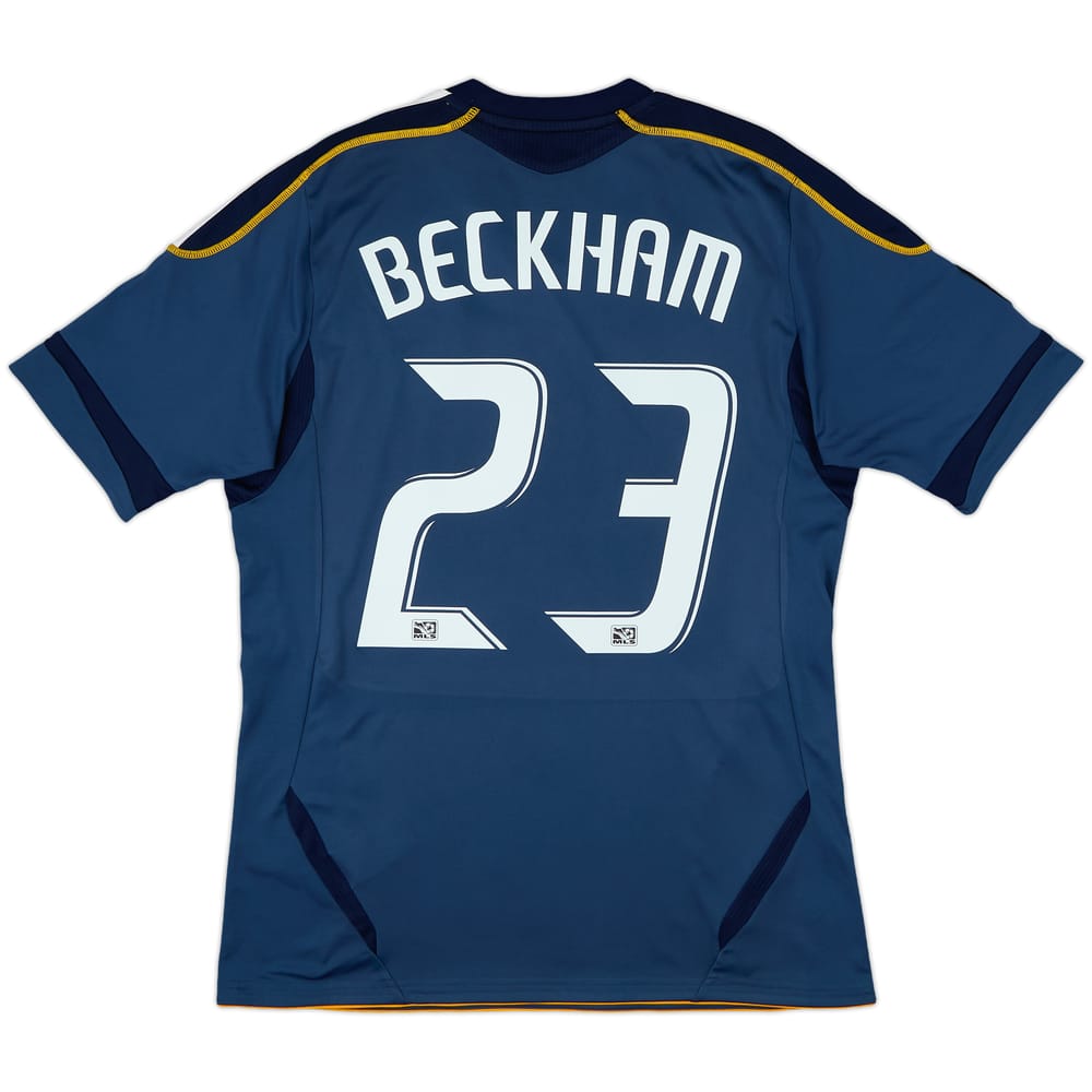 2011-12 LA Galaxy Away Shirt Beckham #23 - 6/10 - (M)