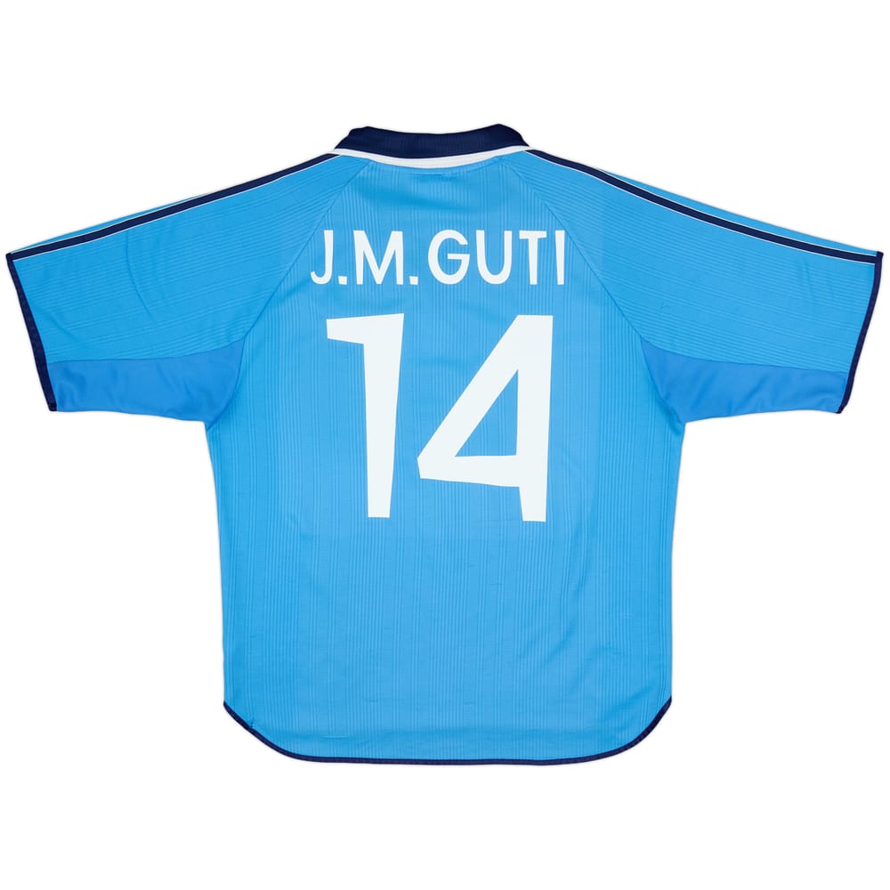 1999-00 Real Madrid Third Shirt J.M.Guti #14 - 7/10 - (L)