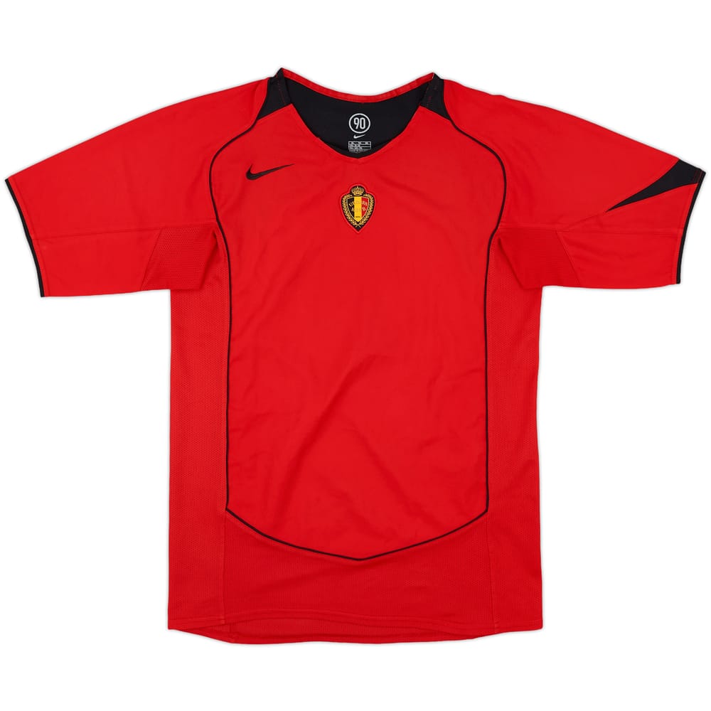 2004-06 Belgium Home Shirt - 7/10 - (XL.Boys)