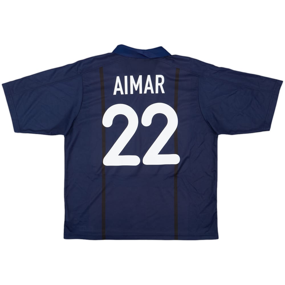 2000-01 Valencia Basic Away Shirt Aimar #22 - 5/10 - (XL)