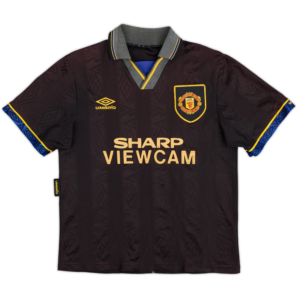 1993-95 Manchester United Away Shirt - 5/10 - (S)