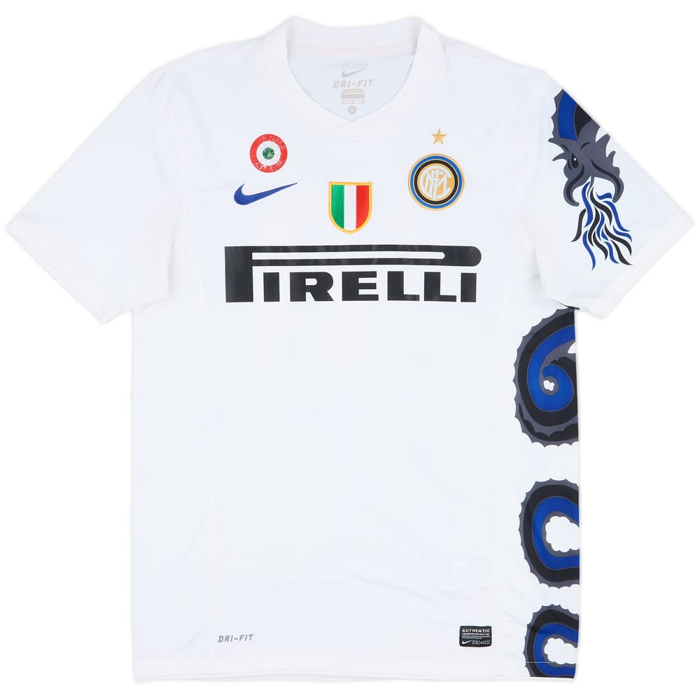 2010-11 Inter Milan Away Shirt #10 - 6/10 - (M)