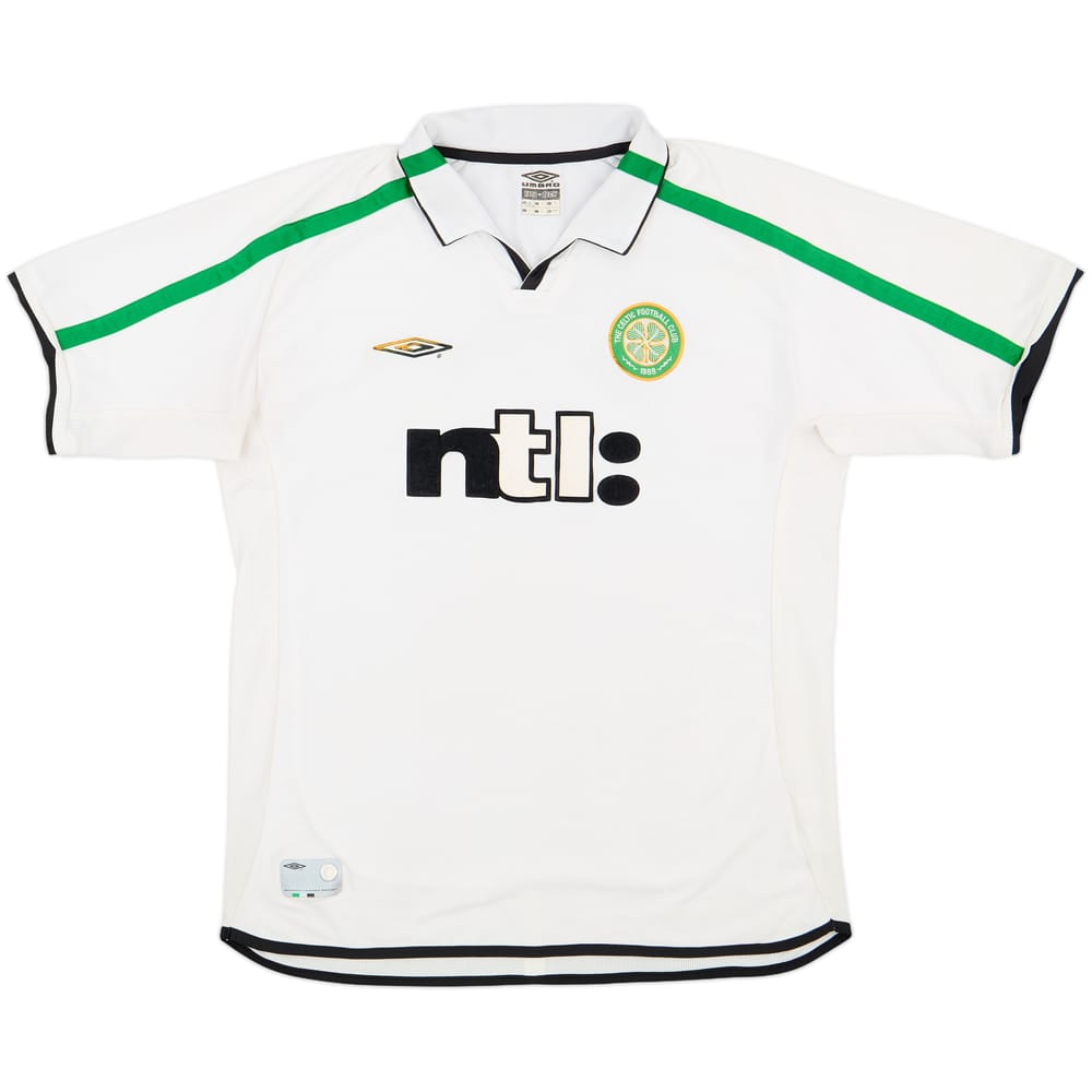 2001-02 Celtic Away Shirt - 4/10 - (XL)