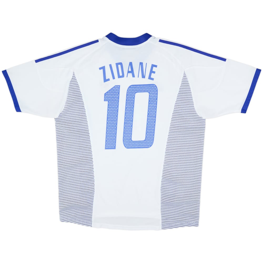 2002-04 France Away Shirt Zidane #10 - 9/10 - (L)