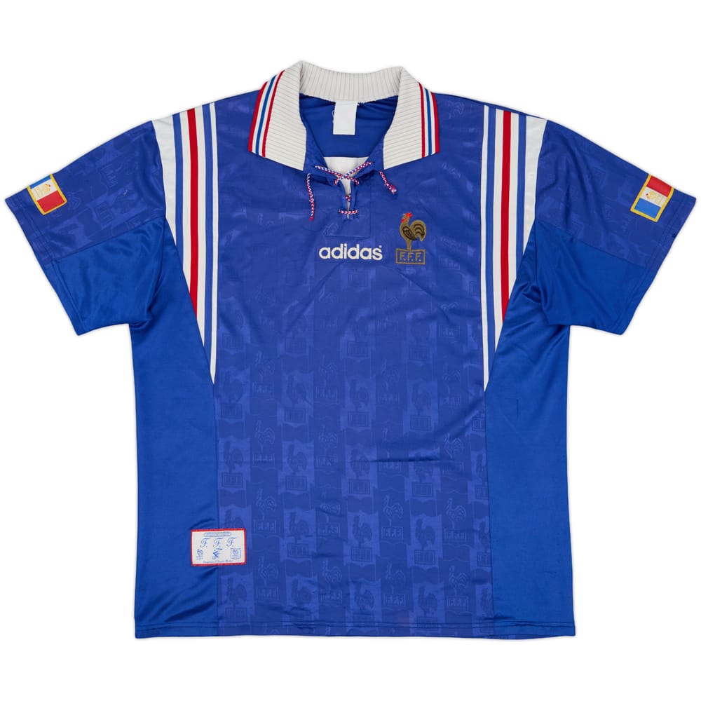 1996-98 France Home Shirt - 6/10 - (XL)