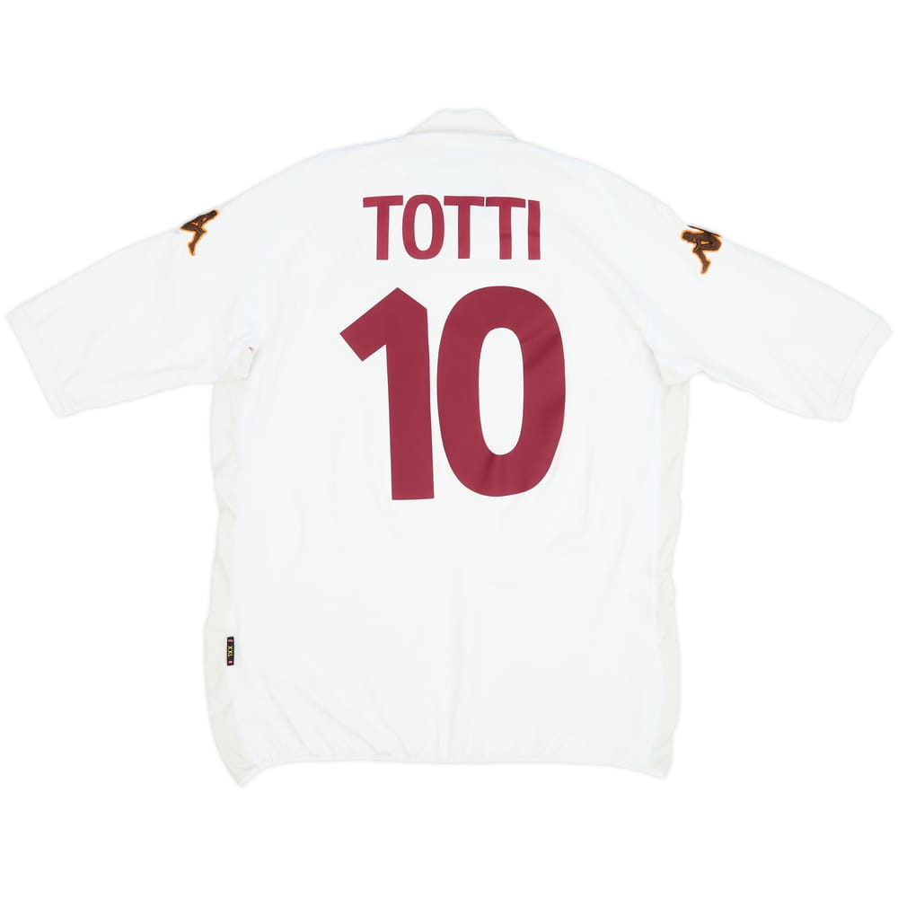 2002-03 Roma Away Shirt Totti #10 - 8/10 - (XXL)