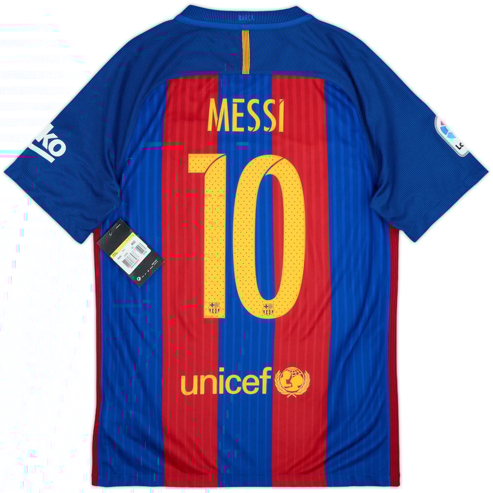 2016-17 Barcelona Home Shirt Messi #10 (S)