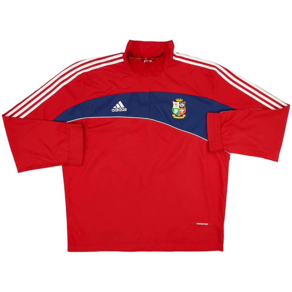 2009 British and Irish Lions adidas Formotion 1/4 Zip Drill Top - 6/10 - (XL)