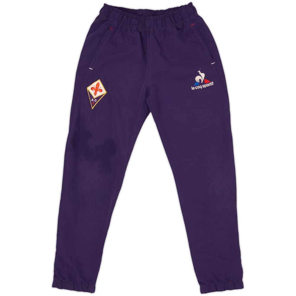 2018-19 Fiorentina Le Coq Sportif Track Pants/Bottoms - 4/10 - (7-8 Years)