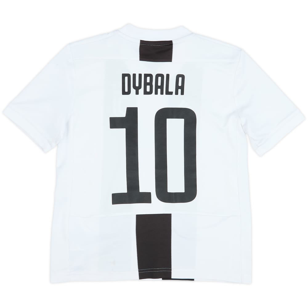 2018-19 Juventus Home Shirt Dybala #10 - 6/10 - (M.Boys)