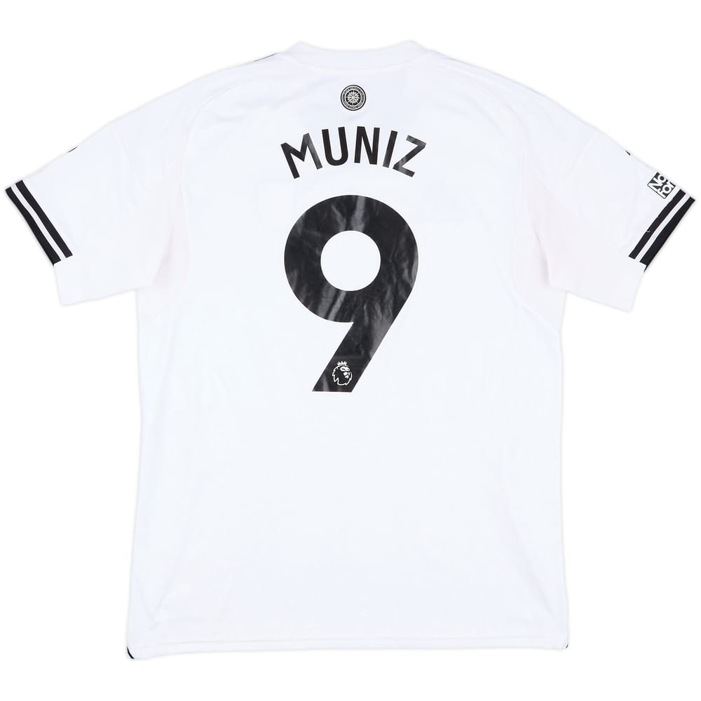 2025-26 Fulham Match Issue Home Shirt Muniz #9