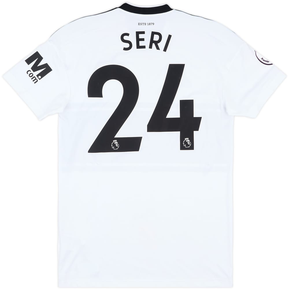 2018-19 Fulham Match Issue Home Shirt Seri #24