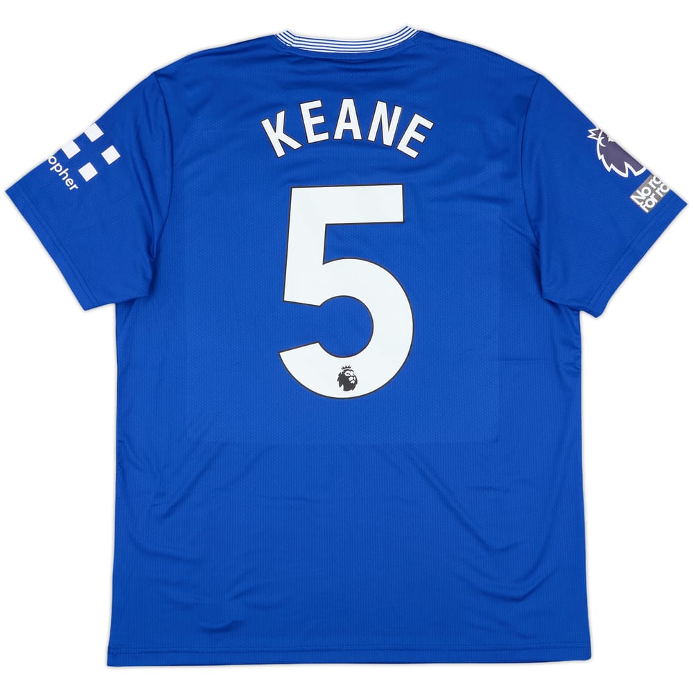2024-25 Everton Match Issue Home Shirt Keane #5