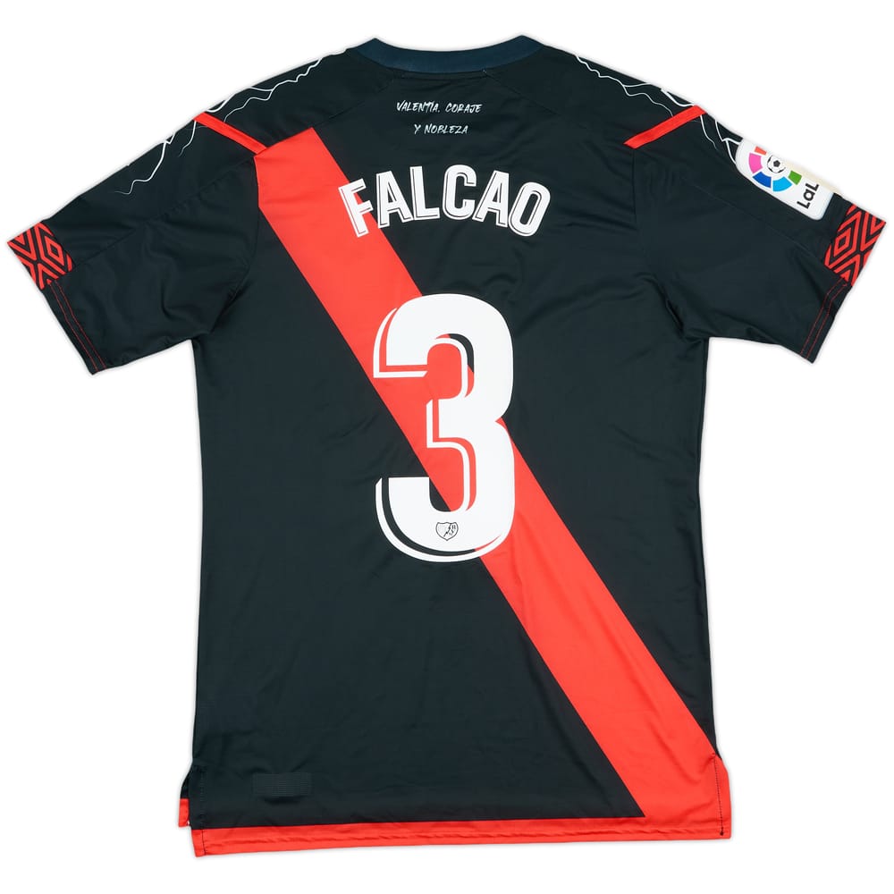 2021-22 Rayo Vallecano Match Issue Away Shirt Falcao #3