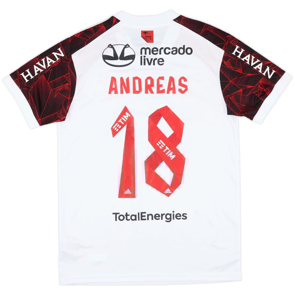 2021 Flamengo Away Shirt Andreas #18 (M)