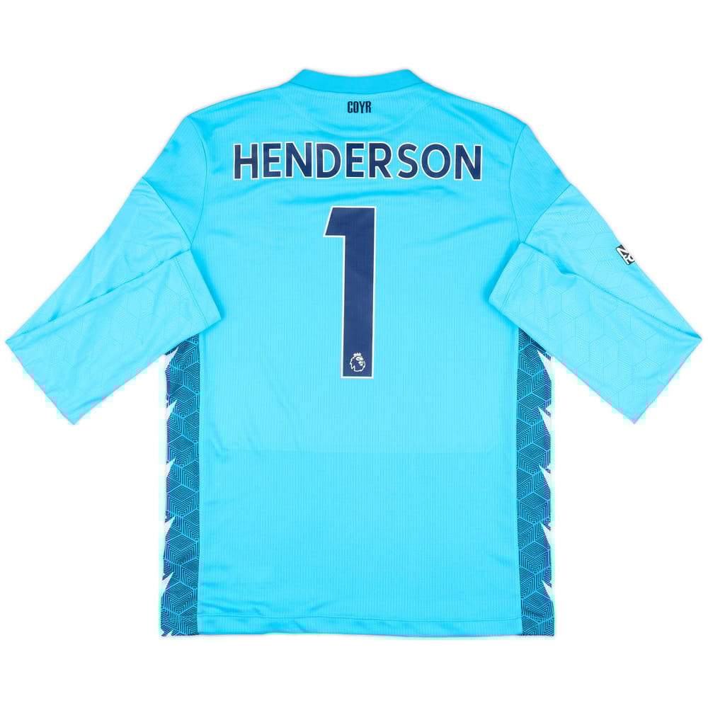 2022-23 Nottingham Forest Match Issue Carabao Cup GK Shirt Henderson #1