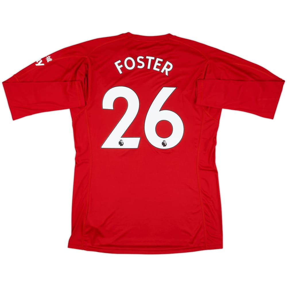 2018-19 Watford Match Issue GK Shirt Foster #26